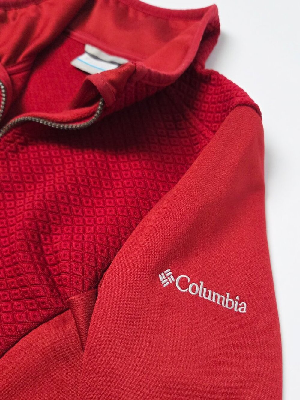 Columbia | Roffe Ridge Full Zip Fleece Jacket - Red - Picture 7 of 8